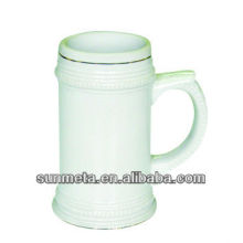 sublimation blank ceramic beer mug 15oz---manufacturer